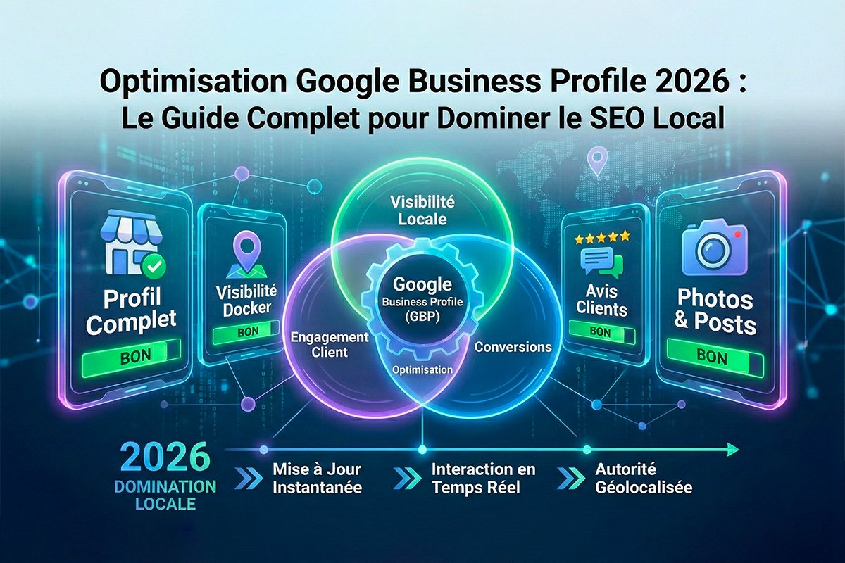 Comment optimiser sa fiche Google Business Profile en 2026 : le guide complet pour dominer le SEO local