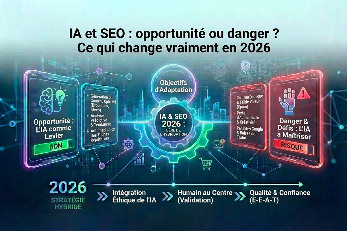 IA et SEO : opportunité ou danger ? Ce qui change vraiment en 2026
