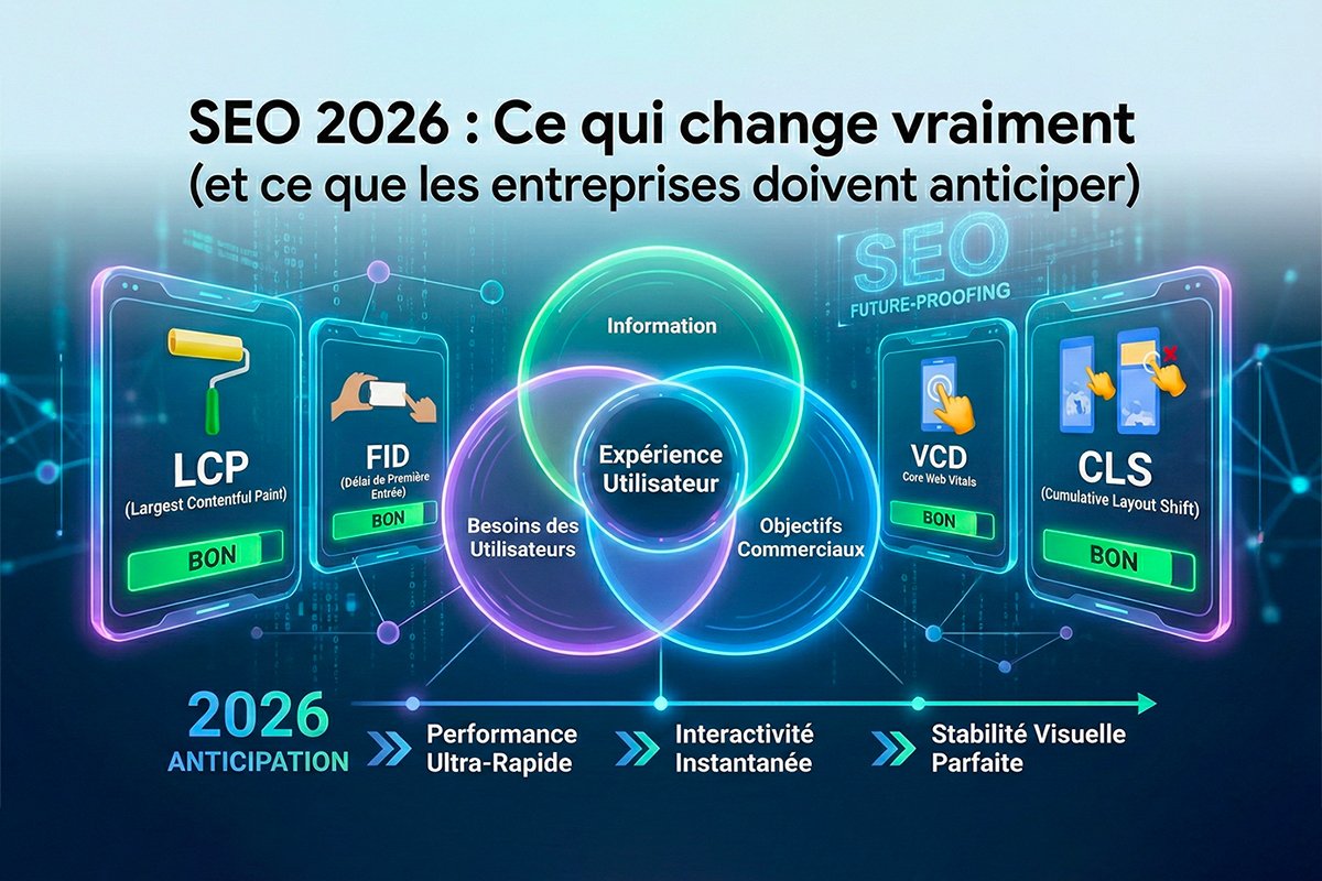 SEO 2026 : ce qui change vraiment (et ce que les entreprises doivent anticiper)