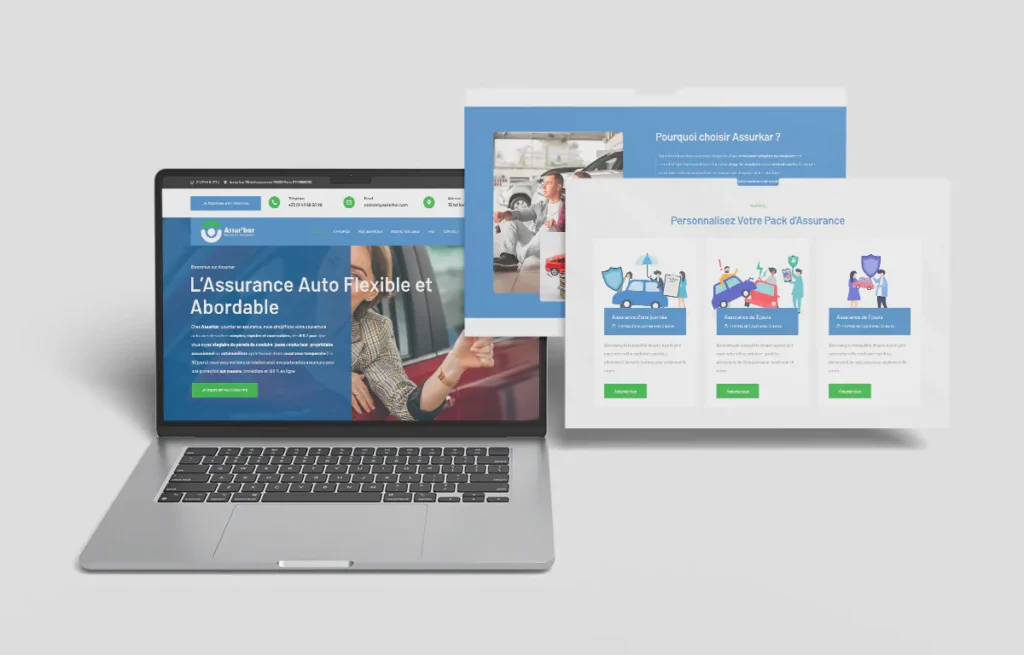 Site vitrine Assurkar